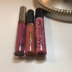 Three Liquid Lipsticks!